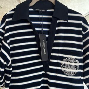 Veronica Beard Terry Cloth Polo Dress